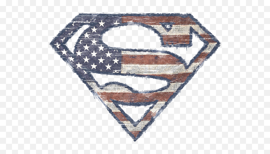 Superman - Wartorn Flag Tshirt Superman Sticker Emoji,Superman Logo T Shirts