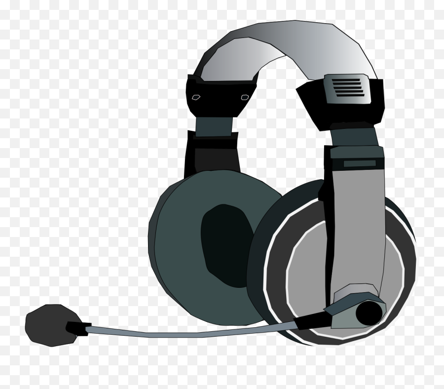 Filesuchawki Mikrofonsvg - Wikimedia Commons Gaming Headset Clipart Png Emoji,Speakers Clipart