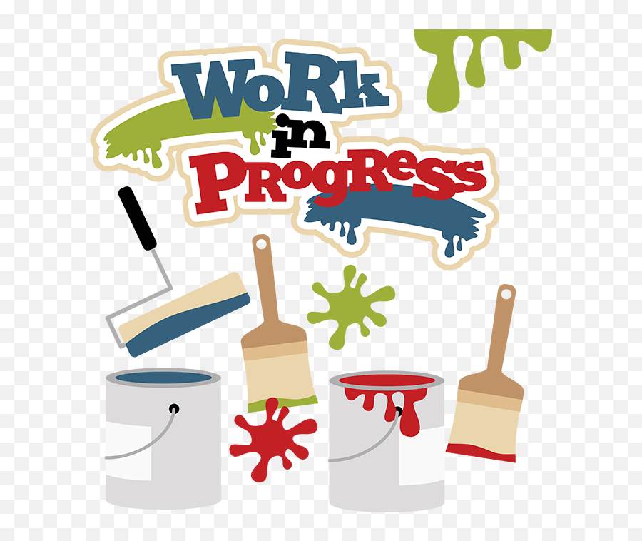 Work In Progress Svg Paint Svg File - Work In Progress Paint Emoji,Paint Can Clipart