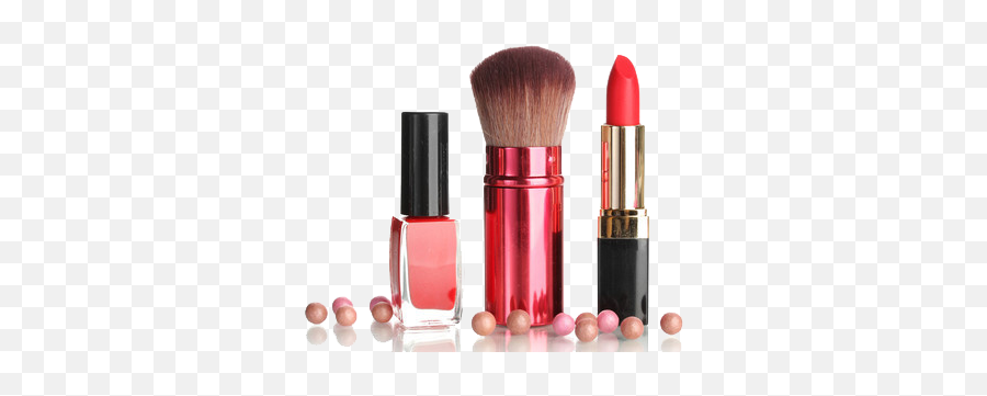 Download Lipstick Cosmetics Make Up Brush Supplies Women - Makeup Brushes Emoji,Makeup Clipart