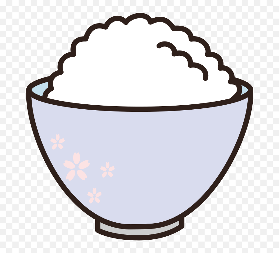 Openclipart - Bichon Svg Emoji,Bowl Of Rice Clipart