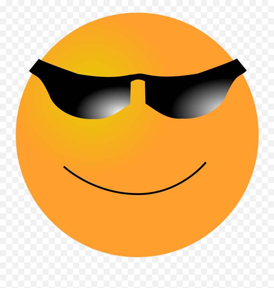 An Orange Smiley Face - Clipart Orange Smiley Face Emoji,Happy Face Clipart