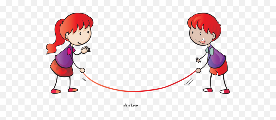 People Rope Cartoon Drawing For Kid - Kid Clipart People Emoji,Rope Transparent