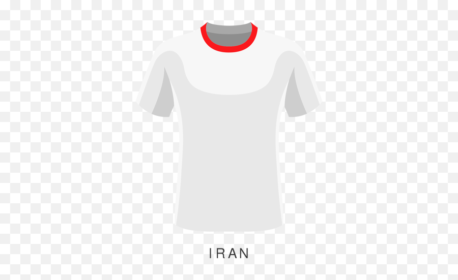 Iran World Cup Football Shirt Cartoon - Transparent Png Emoji,Transparent Top