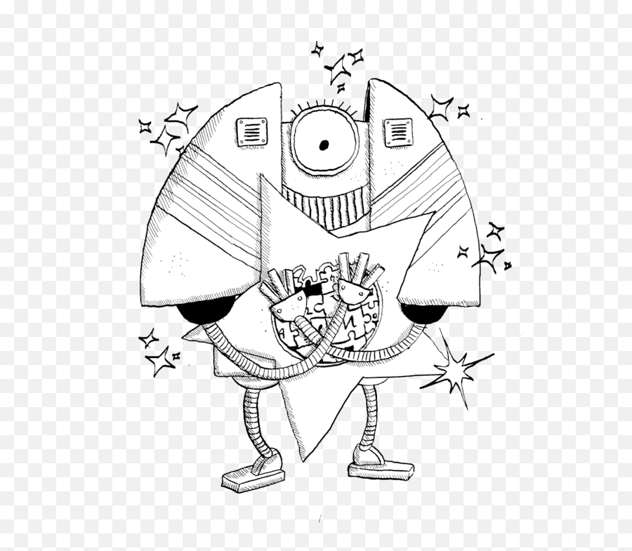 Filestar Robotpng - Wikimedia Commons Emoji,Star Doodle Png