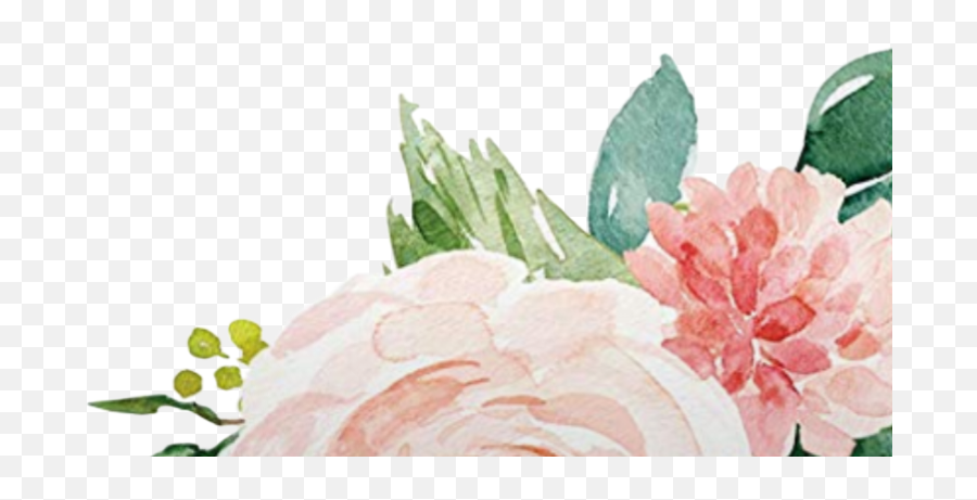 Watercolor Flowers Bouquet Sticker By Stephanie Emoji,Watercolor Roses Png