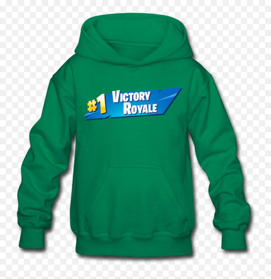 Victory Royale Hoodie Kidsu0027 Fortnite Video Game Sweatshirt Emoji,Fortnite Victory Royale Transparent