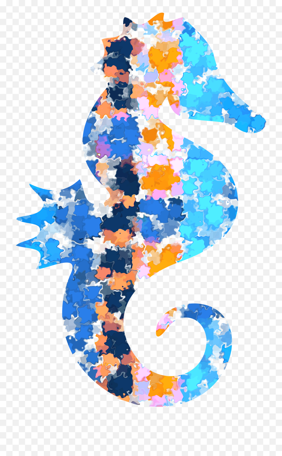 Clipart - Northern Seahorse Emoji,Seahorse Clipart