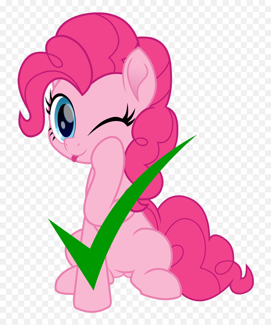 Spookitty Blep Check Mark Cute Diapinkes Earth - Check Pinkie Pie Movie Style Emoji,Check Mark Clipart