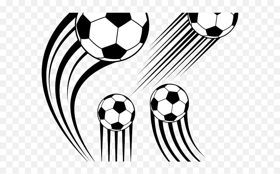 Football Clipart Clipart Kicking - Balon De Futbol Silueta Emoji,Soccer Ball Clipart