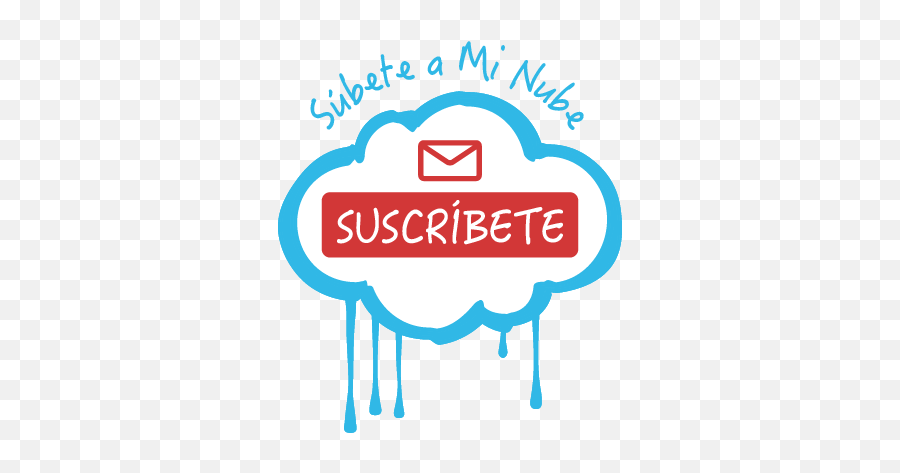 Subete - Aminubesuscribete Creativo En Las Nubes Language Emoji,Suscribete Png
