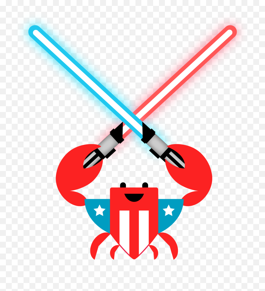 Us Digital Service Debuts An Unofficial Star Wars Crab - Mollie The Crab Emoji,Red Lightsaber Png