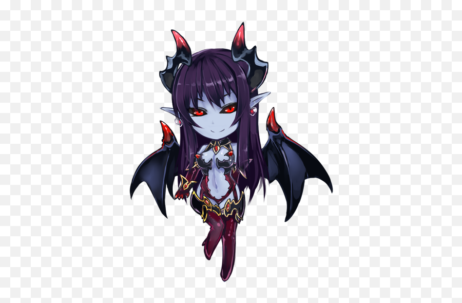 Demon Anime Girl Png Png Image With No - Demon Monster Girl Cute Emoji,Anime Girl Png