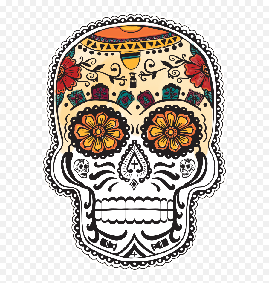 Win 3000 Cash On Herdez - Dia De Los Muertos Skull Png Day Of The Dead Emoji,Dia De Los Muertos Clipart