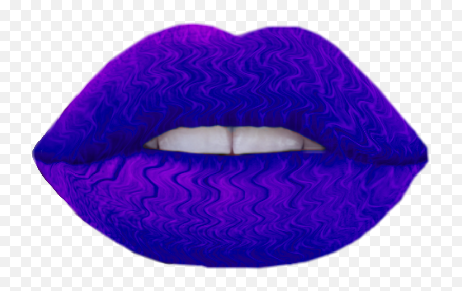 Purple Lips Png - Love Kiss Alyssa Sticker By Report Abuse Girly Emoji,Kiss Lips Png