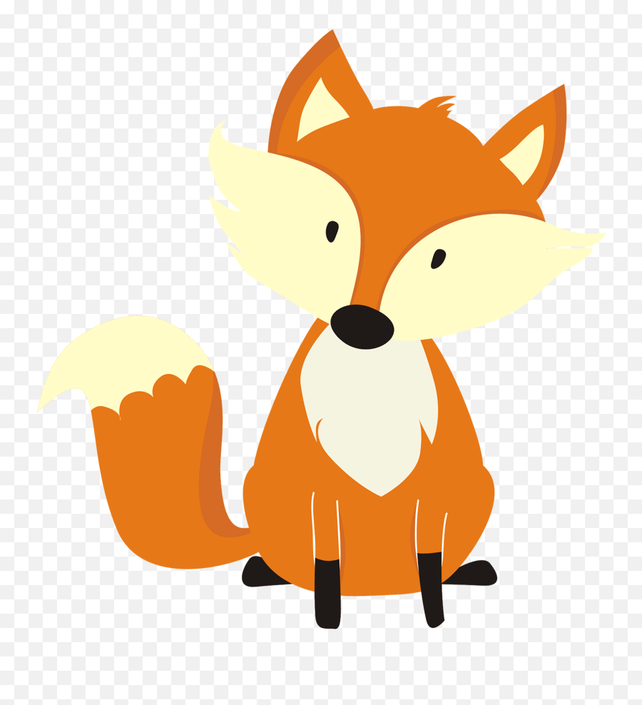 Fox Illustration Clip Art - Cute Fox Clip Art Png Emoji,Illustrator Clipart