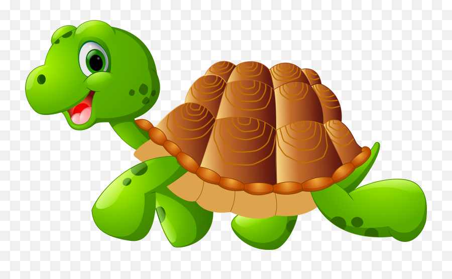 Turtle Clipart - Turtle Cartoon Png Transparent Emoji,Sea Turtle Clipart