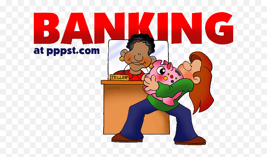 Free Powerpoint Presentations About Banking For Kids - Basting Brush Alternative Emoji,Banker Clipart