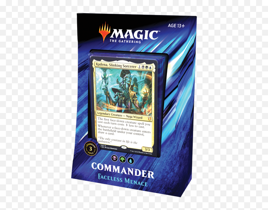 Wizards Of The Coast Products - Game On Commander 2019 Faceless Menace Emoji,Wizards Of The Coast Logo