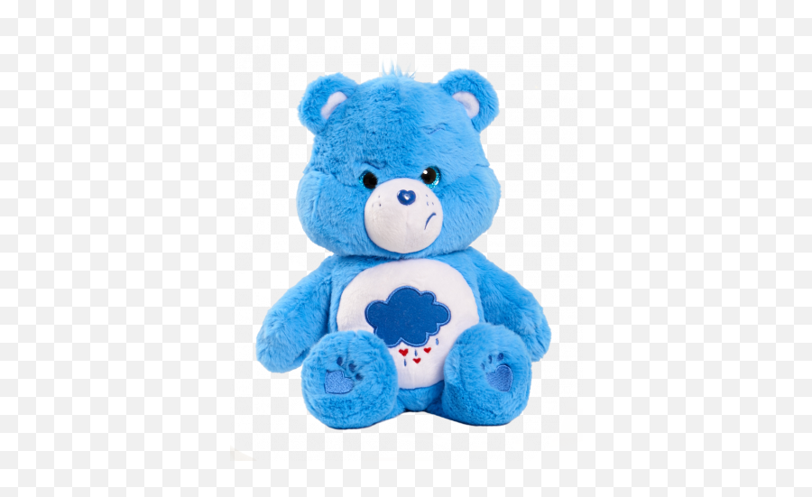 Download Care Bears Medium Plush Assortment - Grumpy Care Grumpy Care Bear Plush Emoji,Care Bears Logo