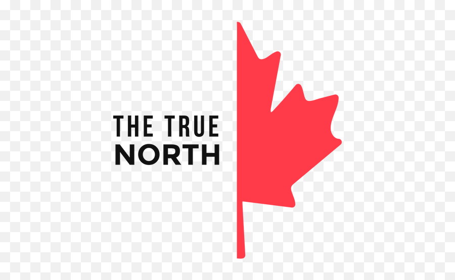 True North Maple Leaf Flat - Transparent Png U0026 Svg Vector File Language Emoji,Maple Leaf Logo