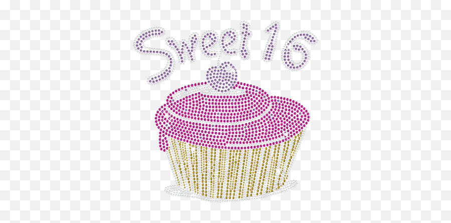 Download Sweet 16 Cherry Cake With Rhinestone Combination - Thean Hou Temple Emoji,Sweet 16 Png