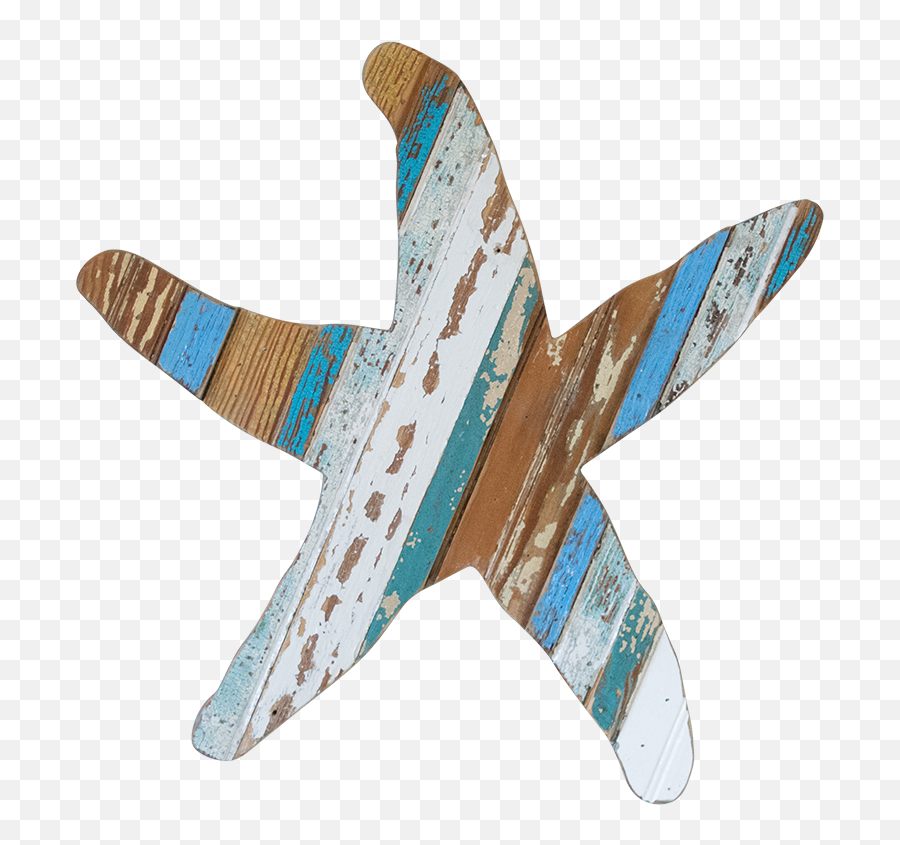 Starfish Wooden Plaque Emoji,Starfish Silhouette Png