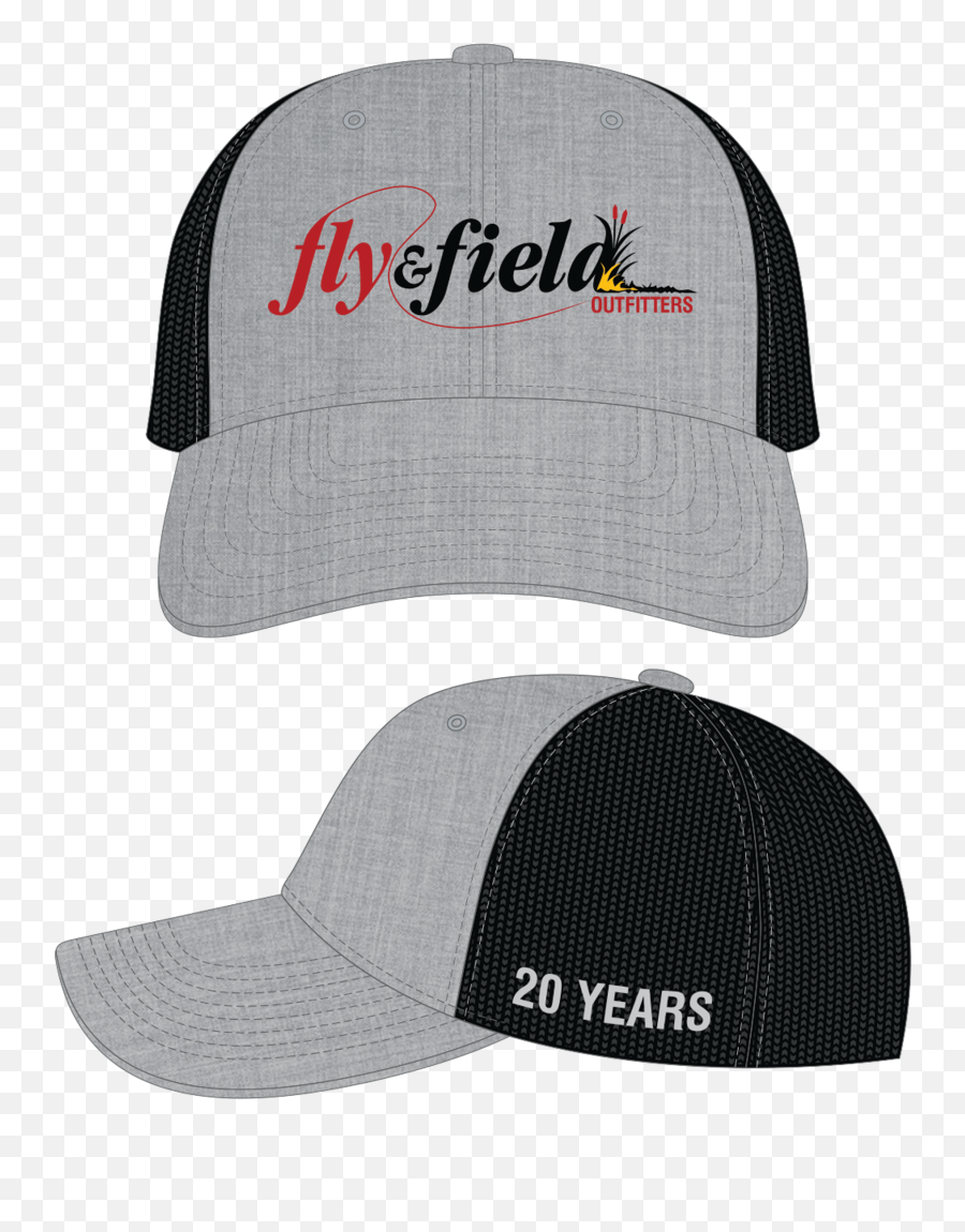 Fly And Field 20 Year Anniversary Throwback Logo Hat - Closeout Emoji,20 Year Anniversary Logo