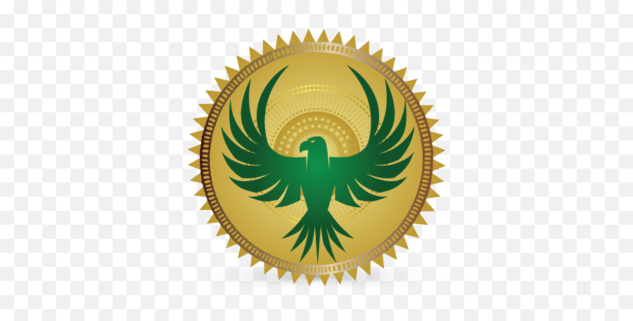 Online Stamp Eagle Logo Design - Golden Eagle Logo Hd Emoji,Eagle Logo