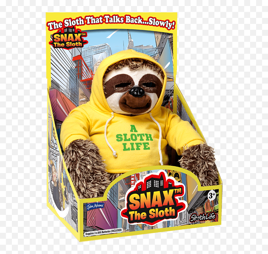 Snax The Sloth - John Adams Emoji,Transparent Sloth