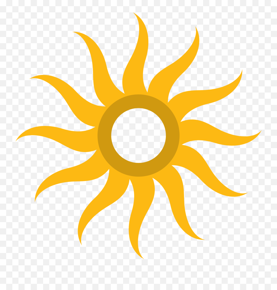Transparent Transparent Background Sun Logo Clipart Sun - Transparent Background Sun Transparent Emoji,Sun Transparent Background