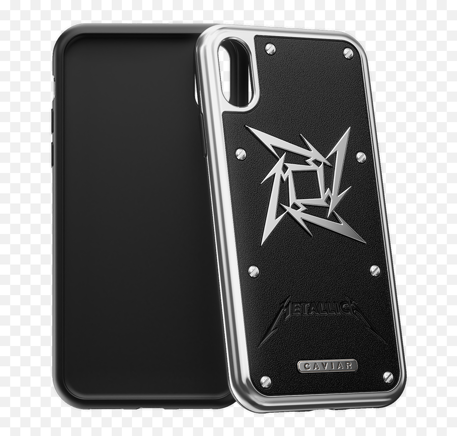 Metallica Iphone X Case - Caviar Metallica Iphone Case Emoji,Metallica Logo Png