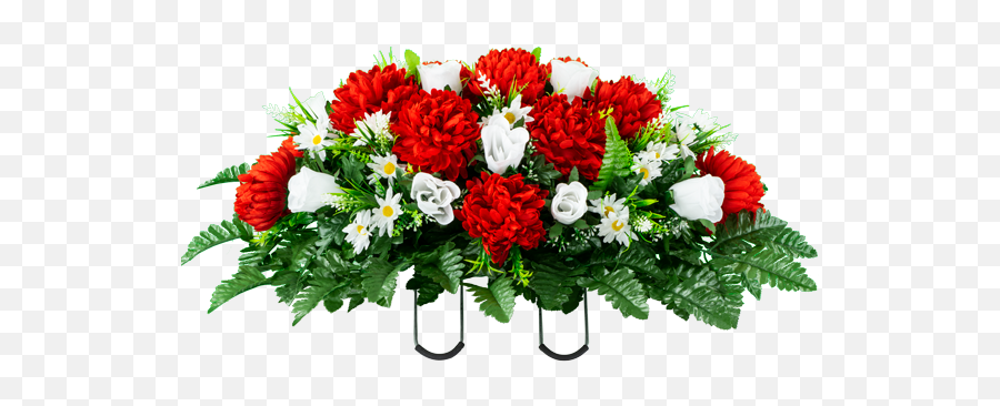 Flowers For Cemeteries - Floral Emoji,White Rose Png