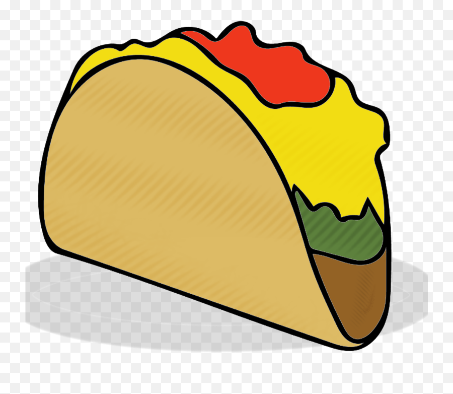 Taco - Language Emoji,Taco Clipart
