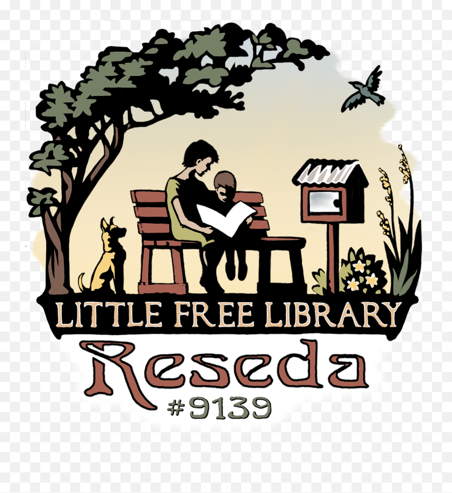 Little Free Library Reseda - Little Free Library Clipart Little Free Library Logo Emoji,Librarian Clipart