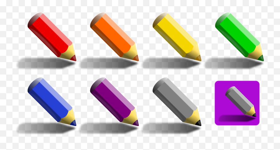 Pencil Clipart Four Pencil Four Transparent Free For - Pencil Clip Art Emoji,Pencil Clipart
