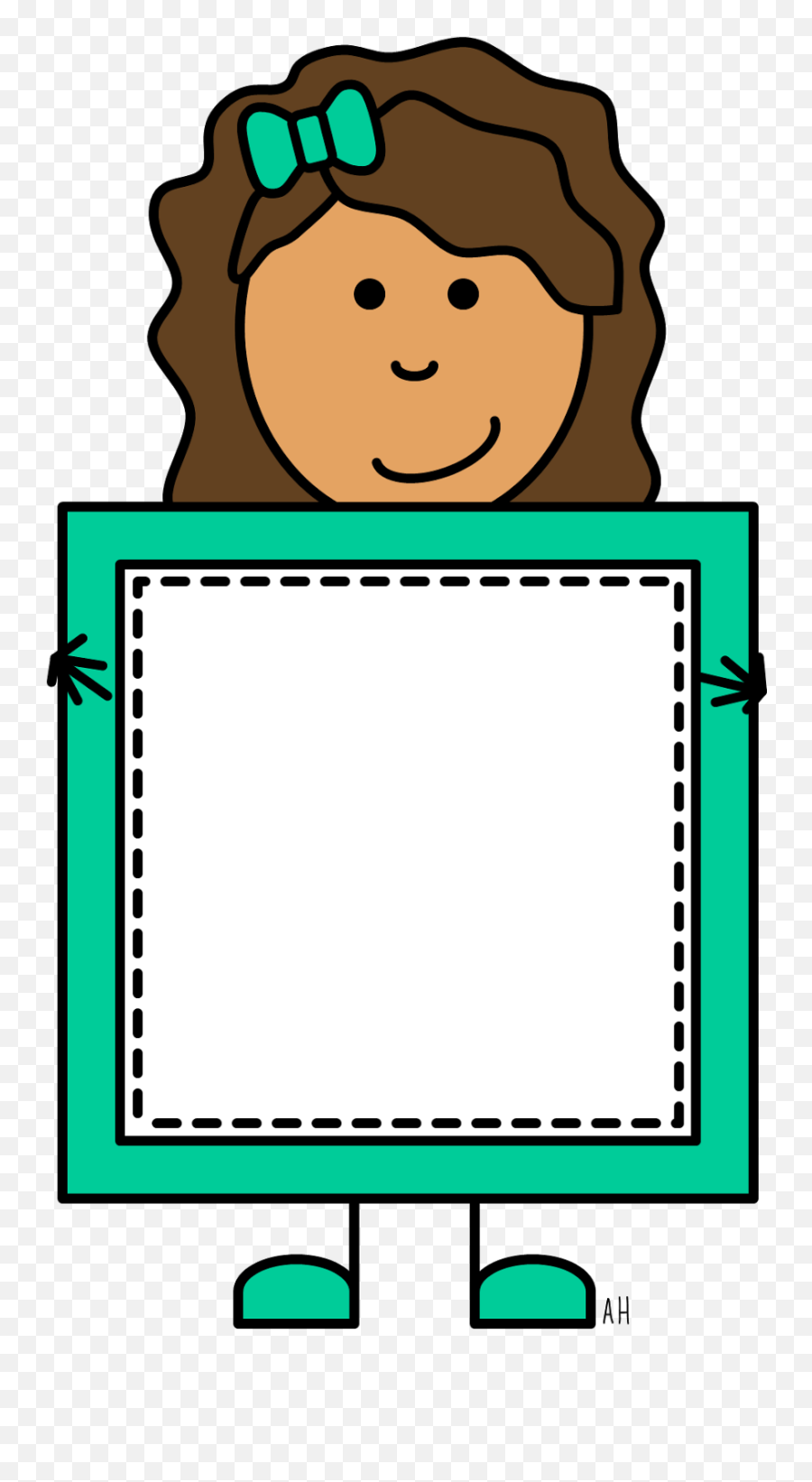 Class Rule Frame Clipart - Teacher Frame Clipart Emoji,All About Me Clipart