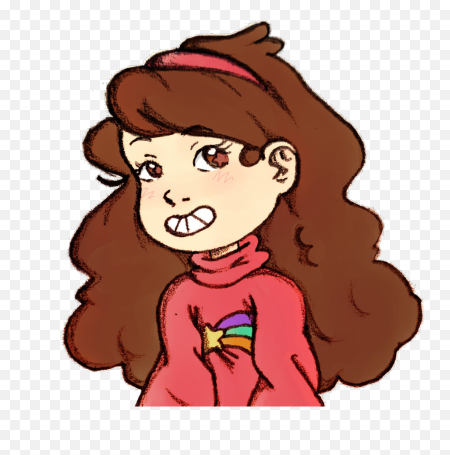 A Mabel Without Braces - Fictional Character Emoji,Braces Clipart