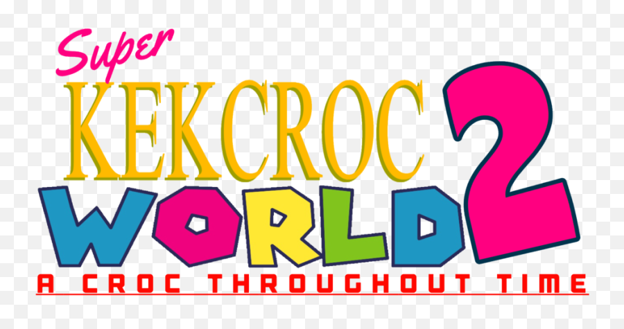 Super Kekcroc World 2 - Summer 2019 Smw Central Language Emoji,Super Mario World Logo