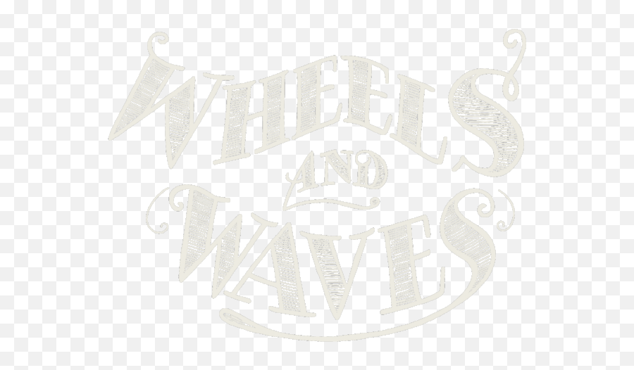 Waves Logo - Logo Wheels And Waves Png Download Original Wheels And Waves Logo Emoji,Waves Png