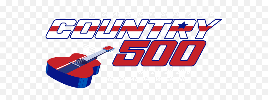 Country 500 Festival 2016 - Cid Entertainment Country 500 Logo Emoji,Daytona 500 Logo