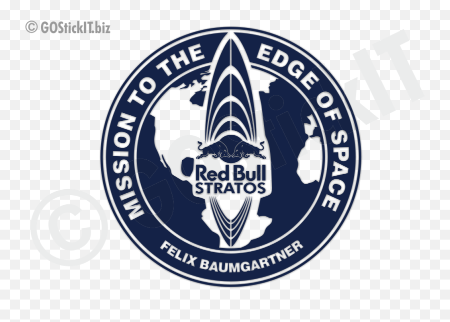 Red - Bullstratosfelixbaumgatnerfreefallspacejumpvinyl Emoji,Redbull Logo Png