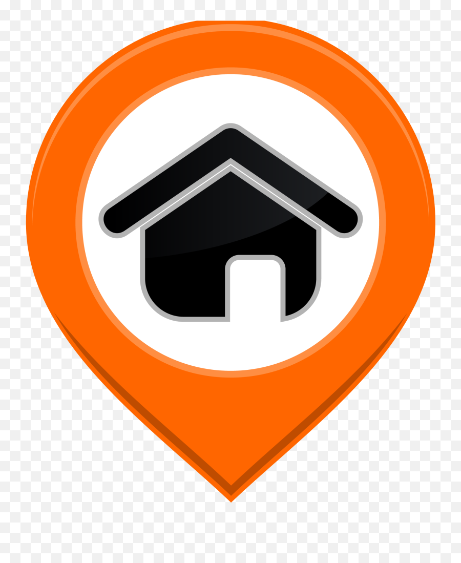 Download Home Map Pointer Location Icon Hd Image Free Png Hq - Icon Lokasi Rumah Png Emoji,Location Icon Png