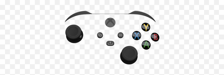 Xbox Series X Controller - Dot Emoji,X Transparent