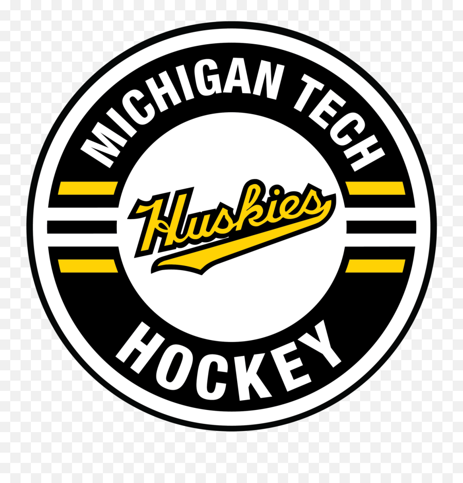 The Michigan Tech Hockey Team Wanted A Circle Logo Emoji,Hockey Team Logo