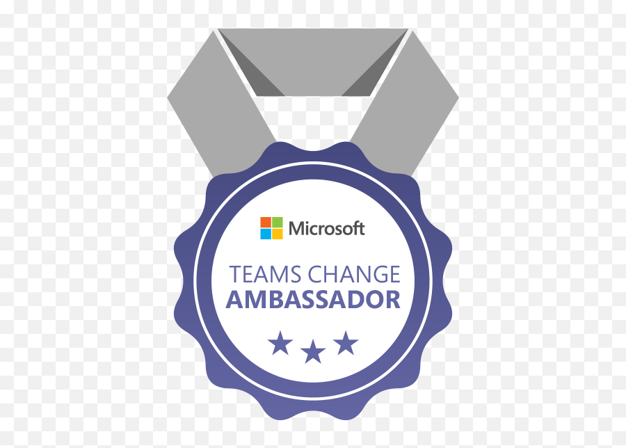 Microsoft - Badges Acclaim Language Emoji,Microsoft Teams Logo