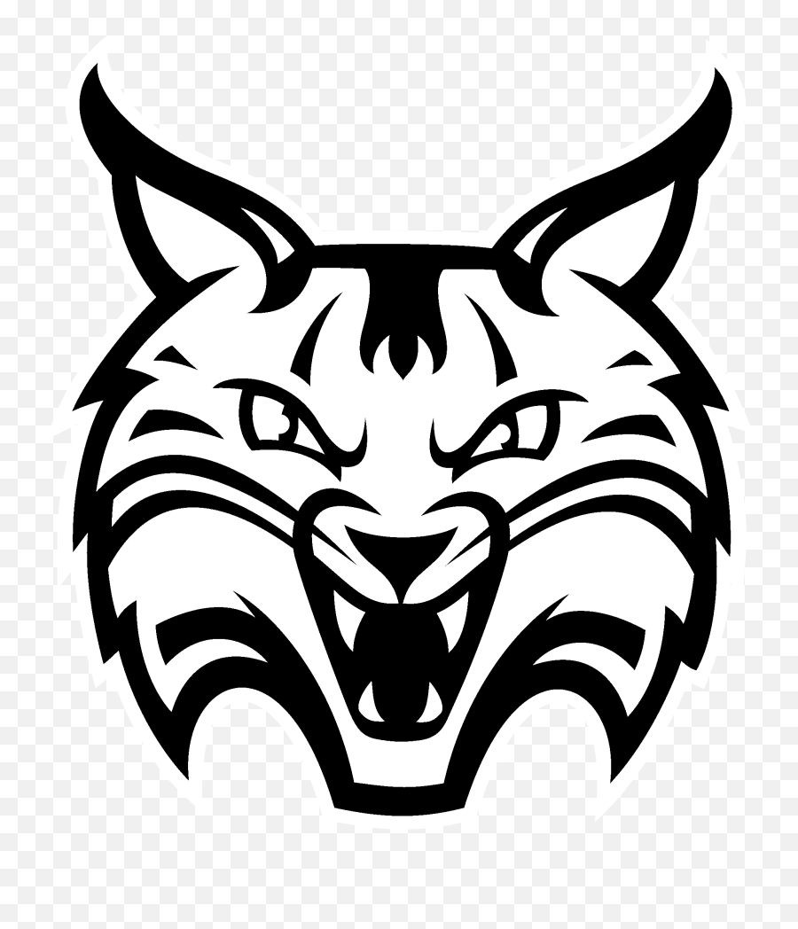Quinnipiac Bobcats Logo Black And White - Quinnipiac Bobcats Logo Emoji,Bobcat Logo