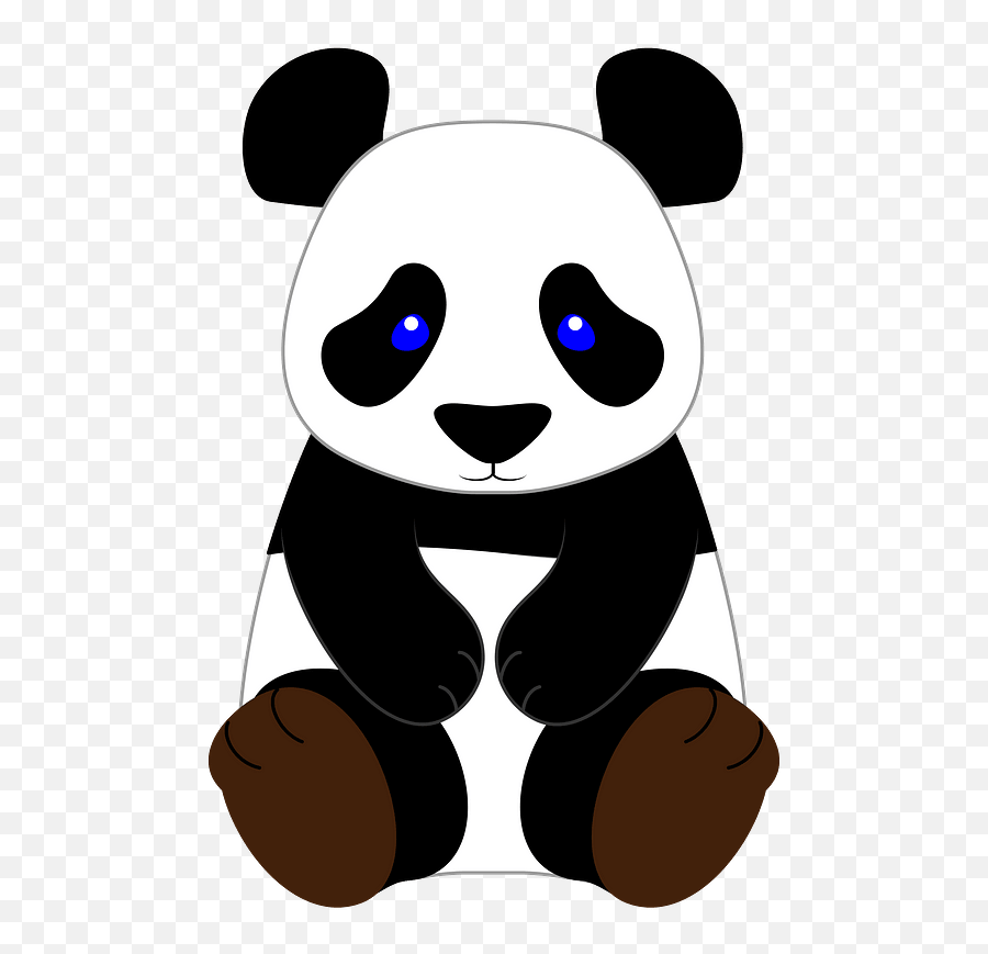 Panda Clipart Free Download Transparent Png Creazilla Emoji,Free Panda Clipart