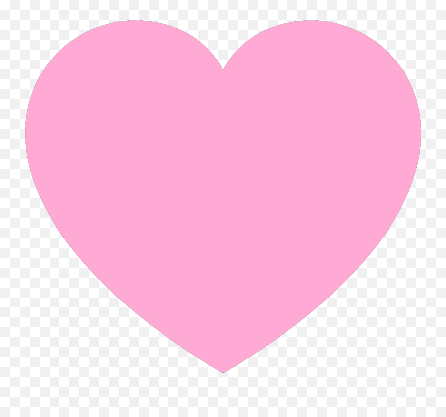 Free Pink Heart Png Download Free Clip - Transparent Pink Heart Shape Emoji,Pink Heart Png