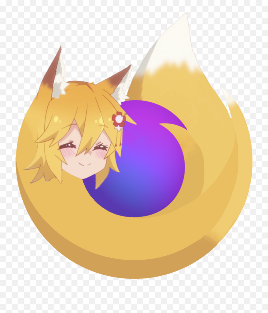 Churchofsenko - Firefox Anime Icon Png Emoji,Firefox Logo